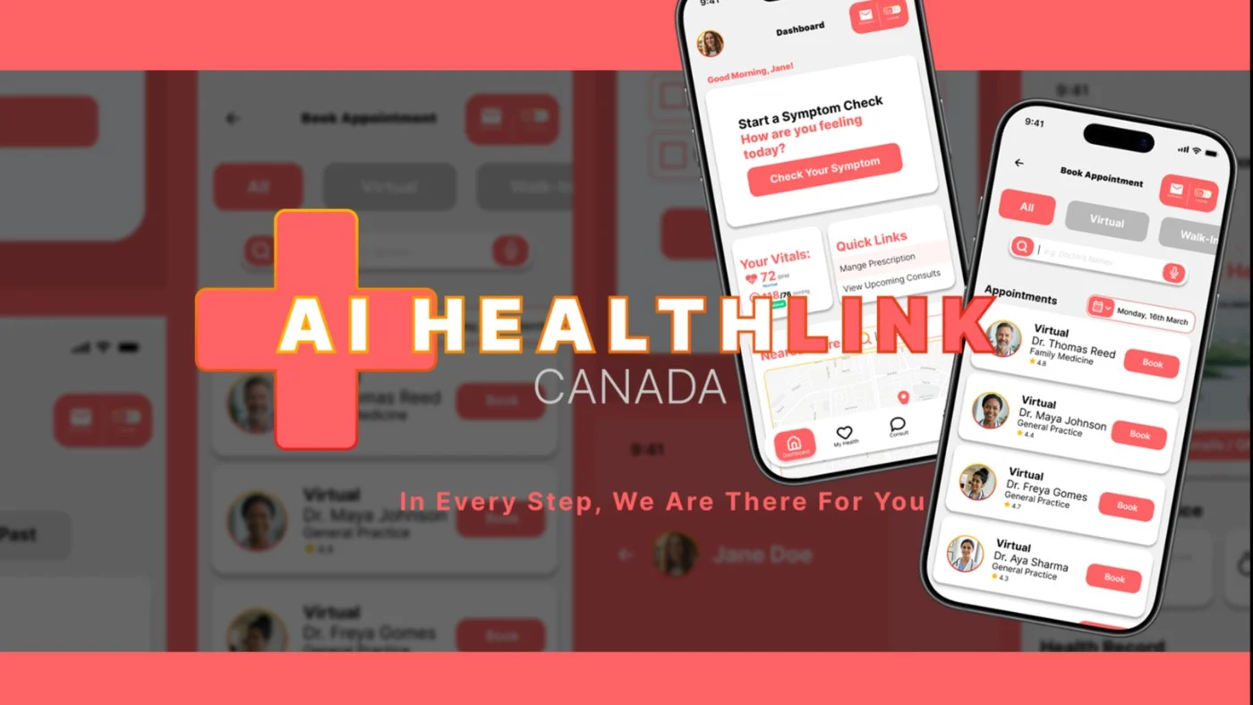 AI Health Link Canada case study cover