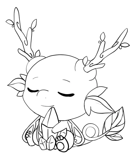 Artwork from The Tiny Dragon Series (2022-2026)