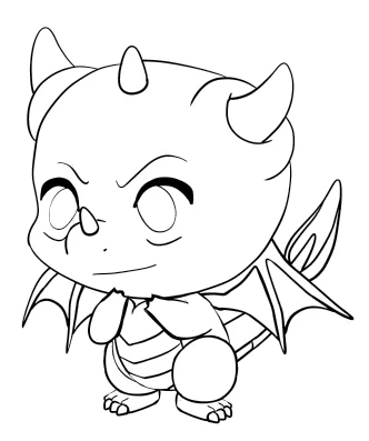 Artwork from The Tiny Dragon Series (2022-2026)