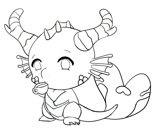 Artwork from The Tiny Dragon Series (2022-2026)