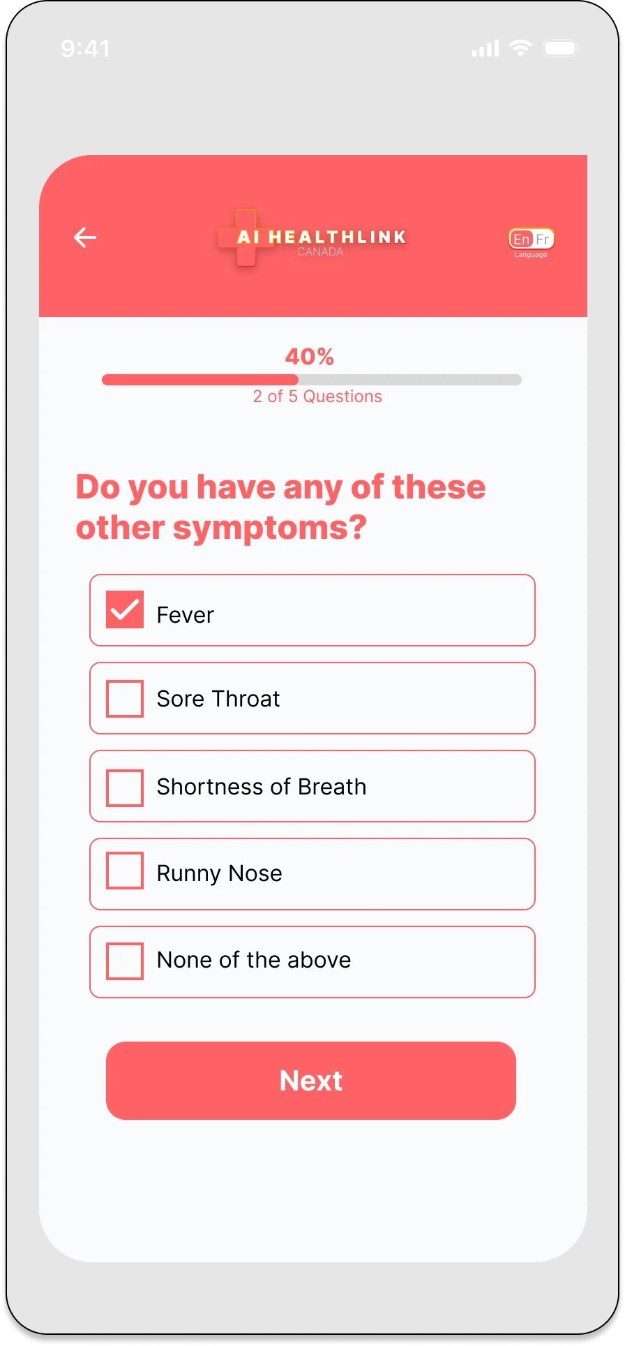 Triage Card Check Up Page 2