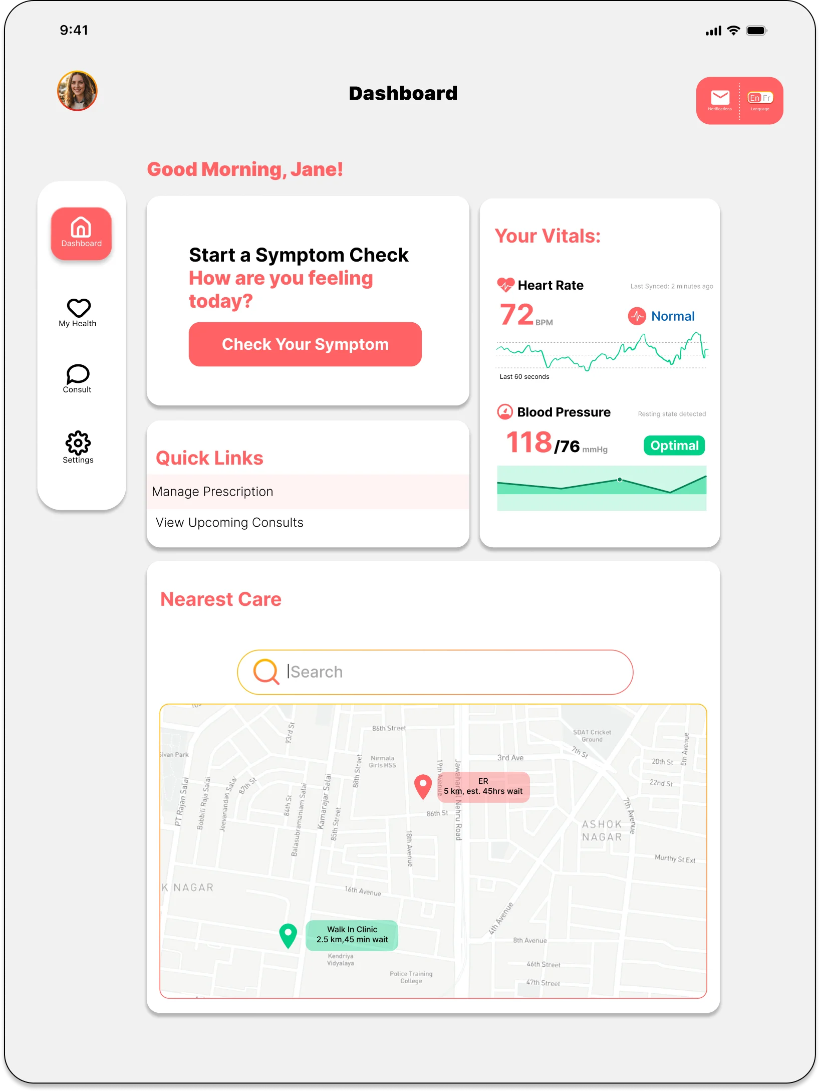 Dashboard Tab