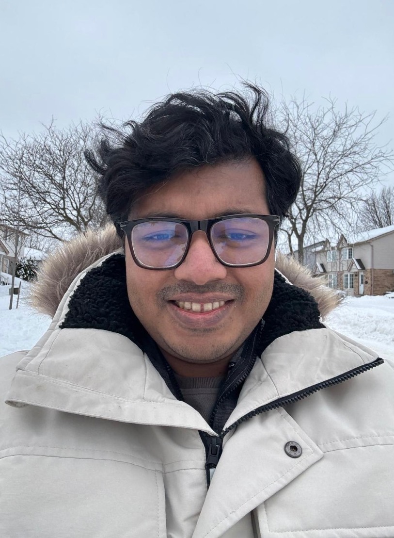 Portrait of Noibedya outdoors in winter