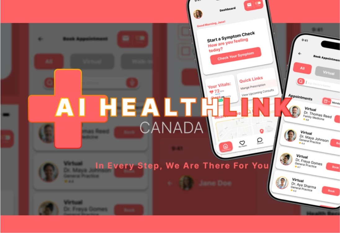 AI HealthLink Canada case study cover